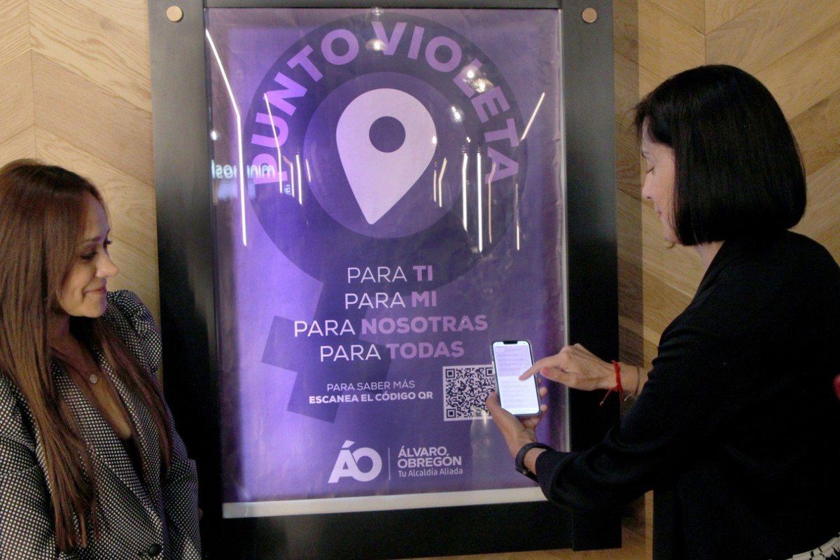 EN ÁLVARO OBREGÓN, COMPLEJOS CINEMEX SE CONVIERTEN EN PUNTOS VIOLETA
