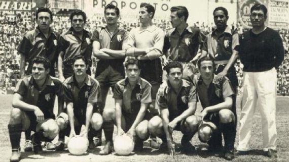 Atlas festeja un aniversario más de su primer título de liga. (Especial)