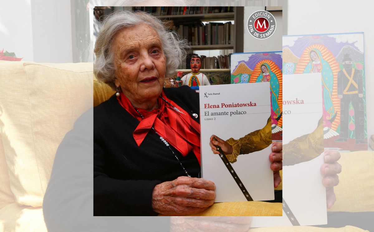 Elena Poniatowska lanza 'El amante polaco'.