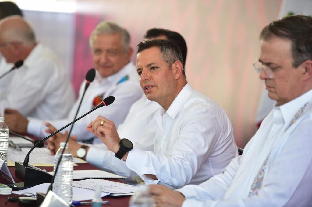 El gobernador de Oaxaca indicó que Corredor Interoceánico puede consolidarse con la reanudación del T-MEC.| Especial