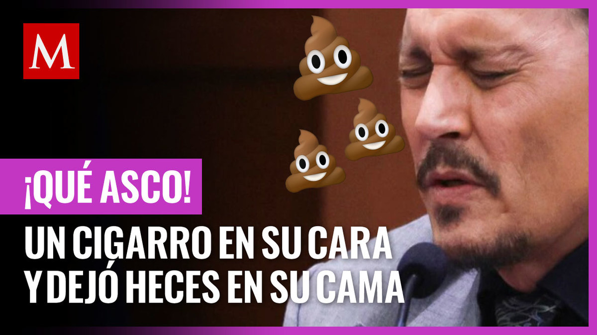 Johnny Depp recuerda cuando Amber dejó heces fecales en su cama
