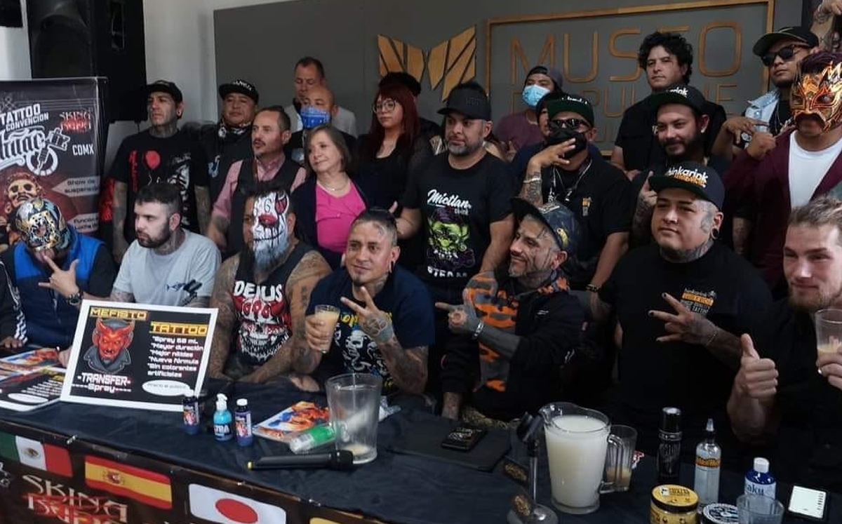 Lucha Libre, tatuajes y mucha música en la Expo Tatuajes 2022 (Cortesía)