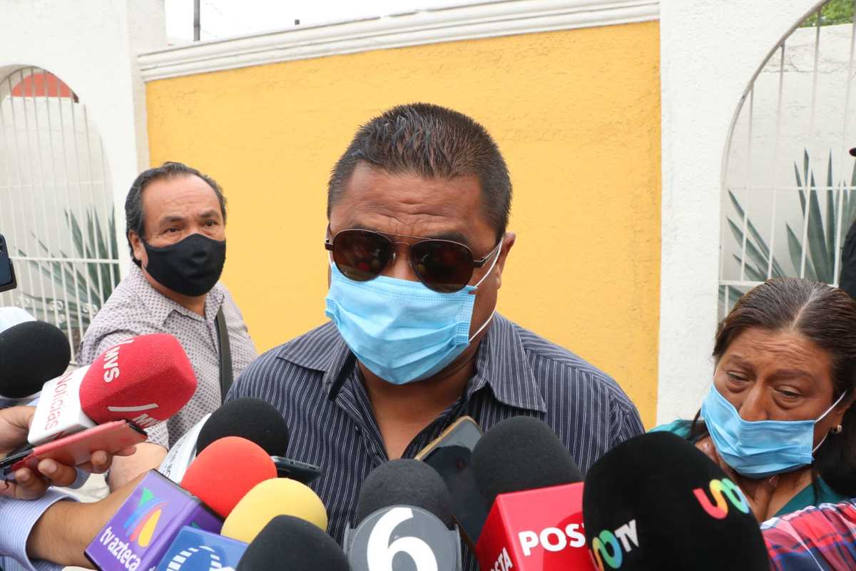 Mario Escobar, papá de Debanhi Susana. Foto: Leonel Rocha.