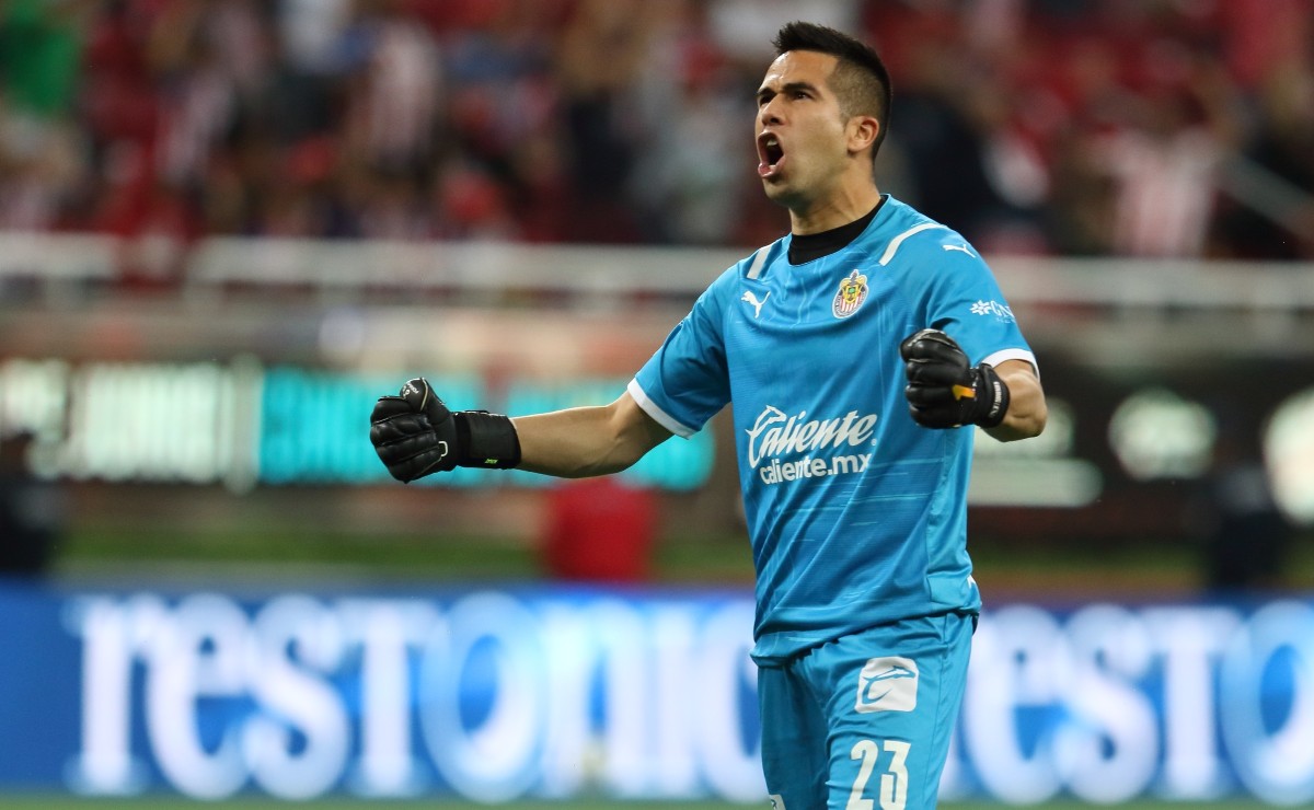 Miguel Jiménez portero de Chivas (Mexsport)