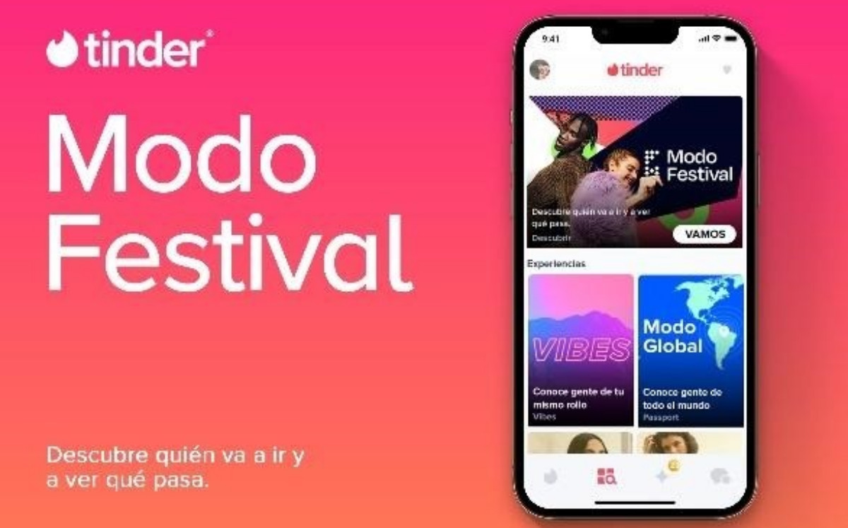 Modo Festival de Tinder (DPA).