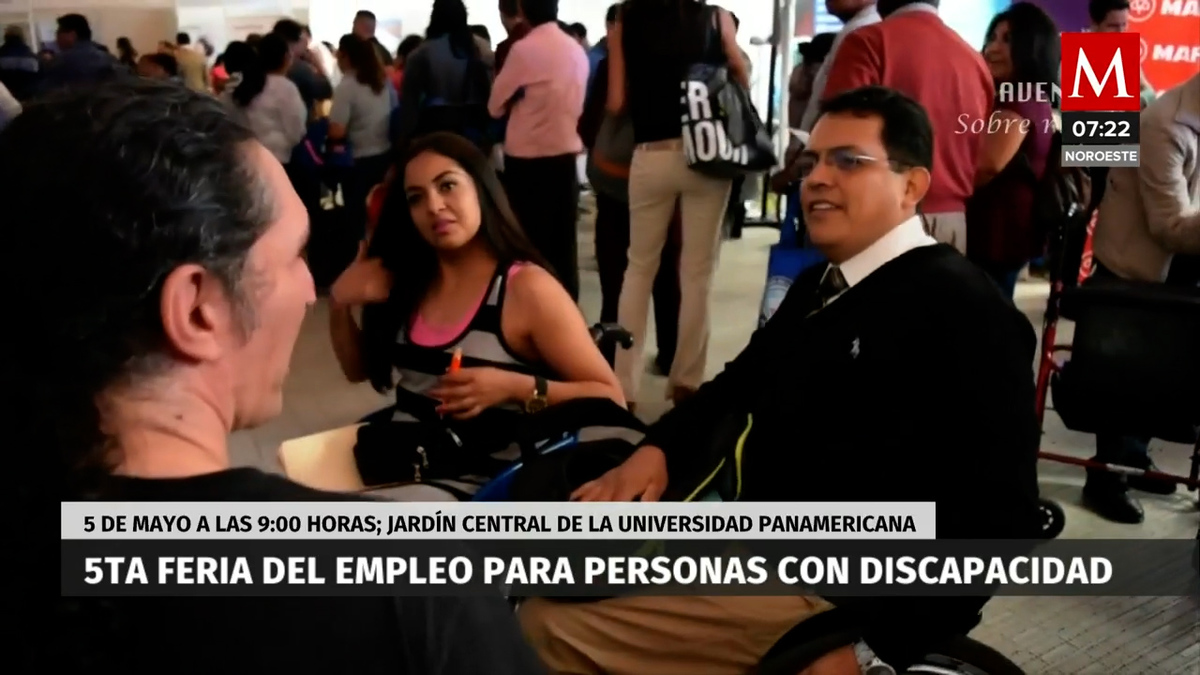 CdMx, 5ta Feria del empleo para personas con discapacidad