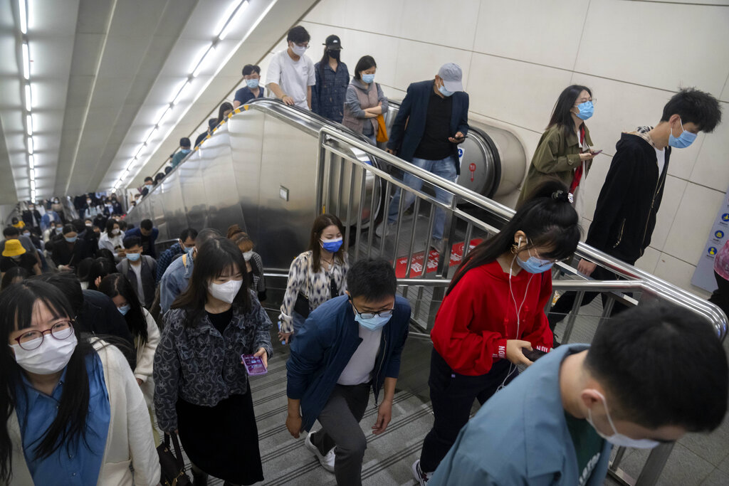 China enfrenta ahora su peor brote desde el inicio de la pandemia en la ciudad de Wuhan, en el centro del país. (AP)
