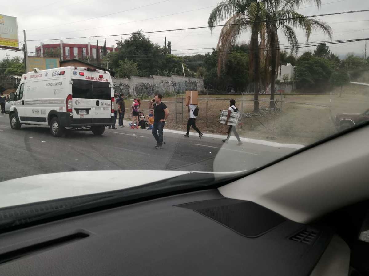 Lamenta Red Ambiental fallecimiento de trabajador tras accidente en carretera Nacional. Foto: Javier Sepúlveda