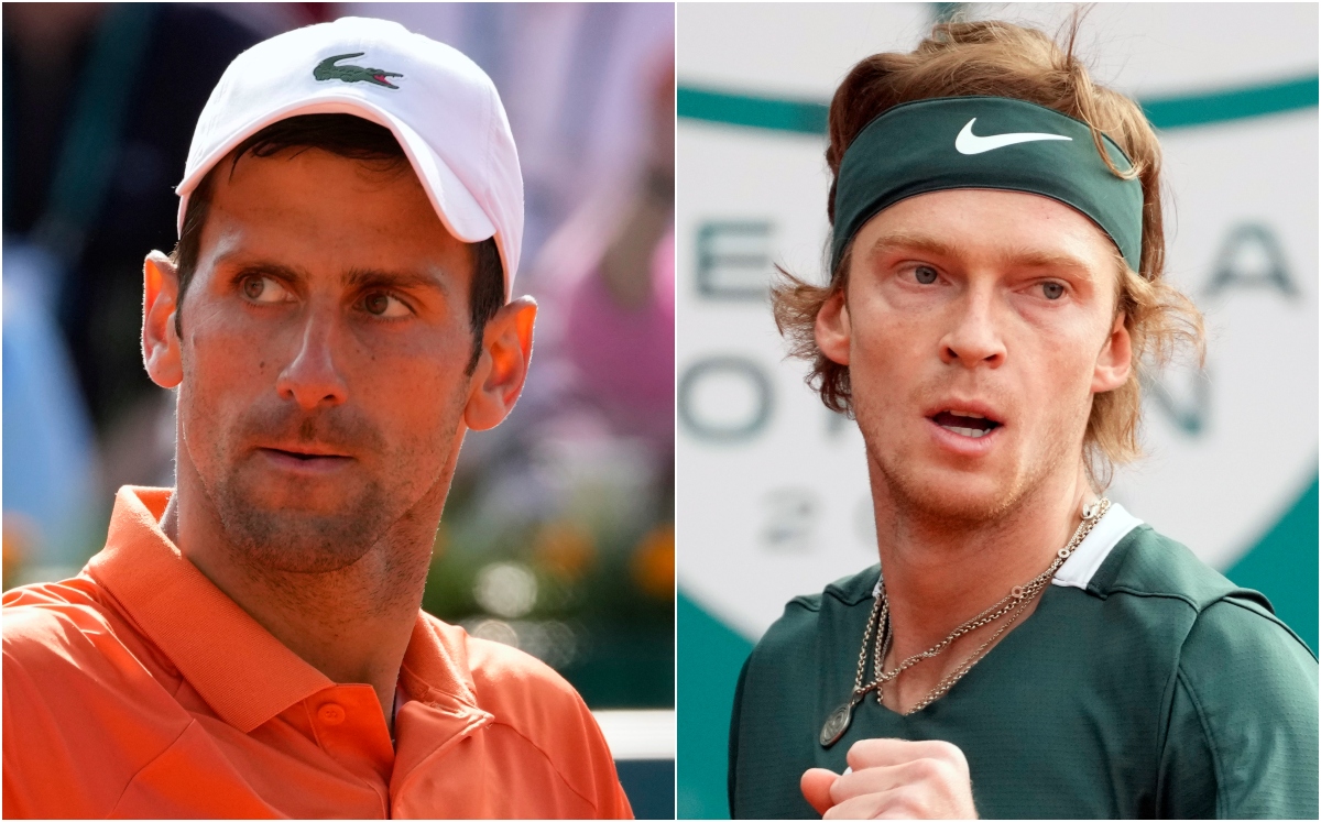Novak Djokovic enfrentará a Andrey Rublev en el torneo de Belgrado (AP)