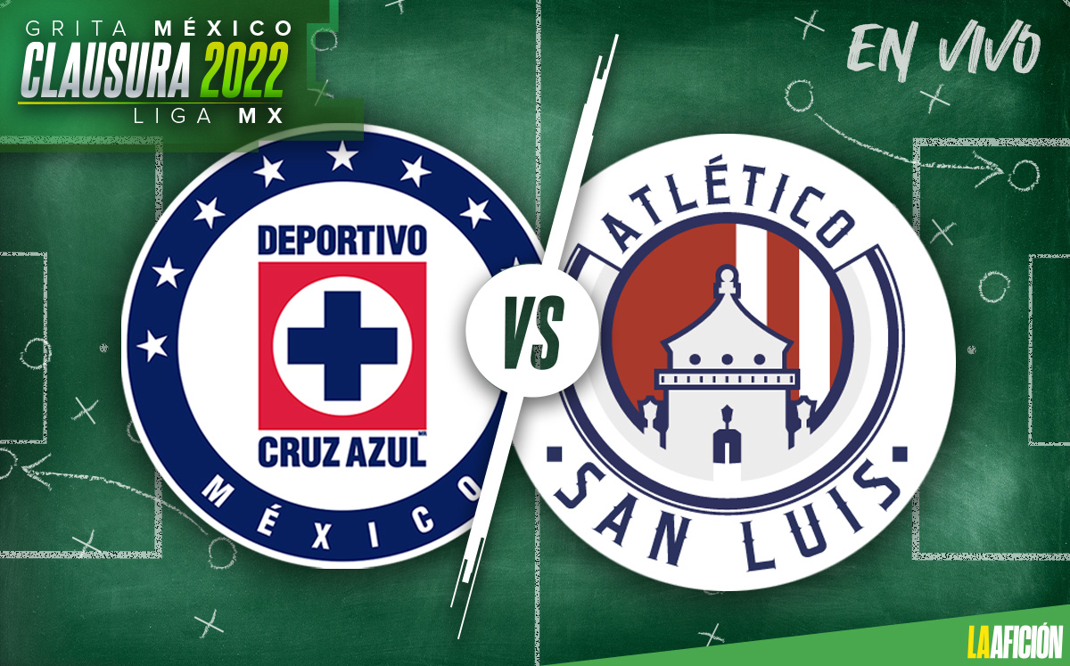 Cruz Azul vs Atlético San Luis EN VIVO, Clausura 2022