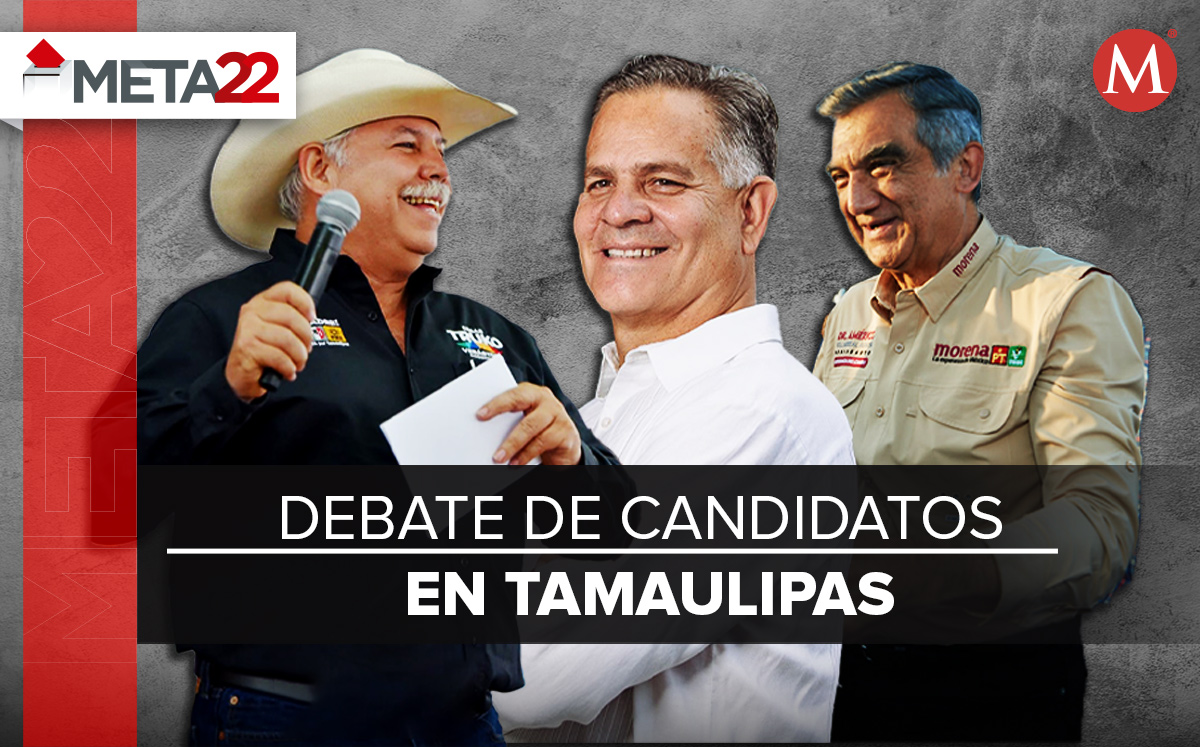 Debate de candidatos a gobernador de Tamaulipas EN VIVO. Elecciones 202
