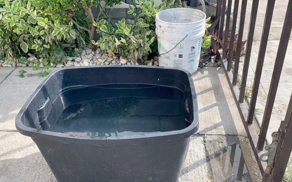 Reportan falta de suministro de agua en Apodaca