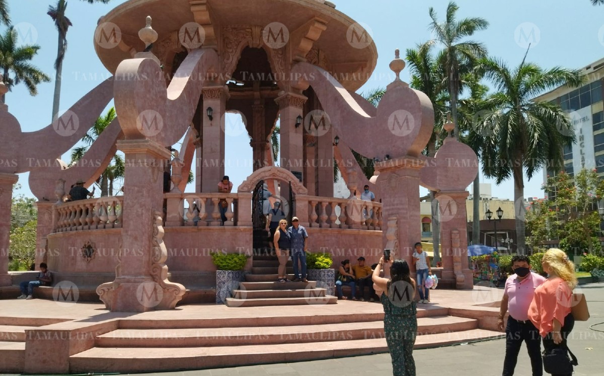 Turistas en Tampico durante Semana Santa. (Yazmín Sánchez)