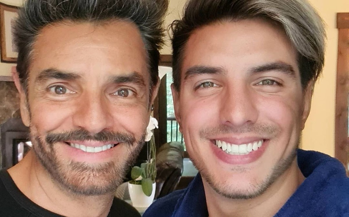 Vadhir y Eugenio Derbez (Instagram).