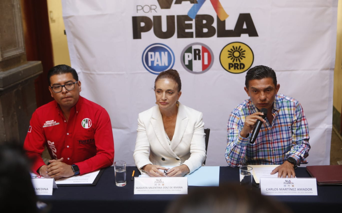 Alianza 'Va por Puebla' | Andrés Lobato
