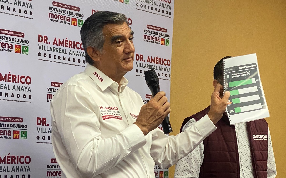 Américo Villarreal, candidato a la gubernatura de Tamaulipas