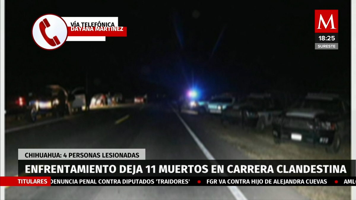 En Chihuahua, ataque armado en carrera de caballos deja 7 muertos