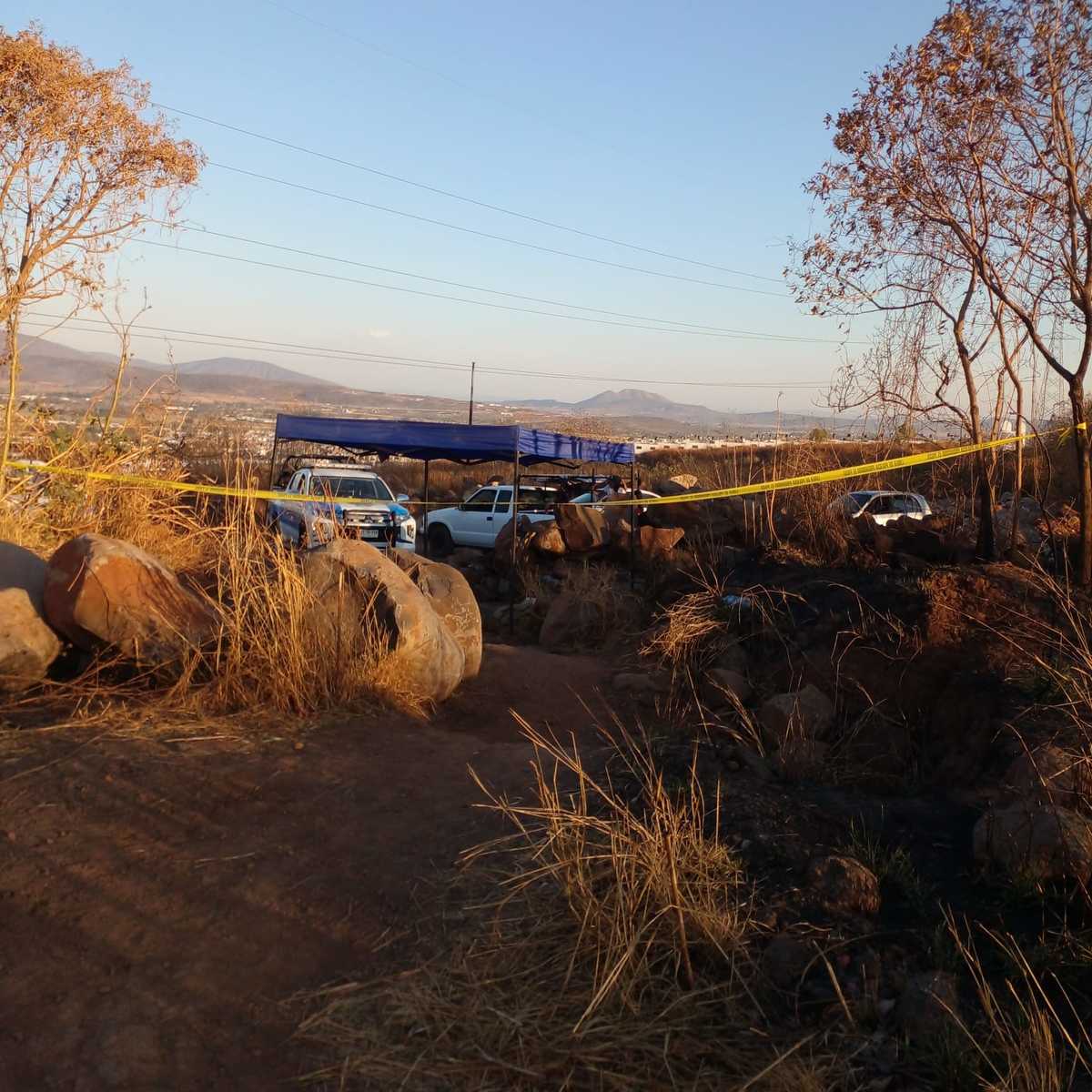 Colectivo 'Todos Somos Karey Franco' localiza fosa clandestina en El Salto (Karla Victoria Rodríguez)