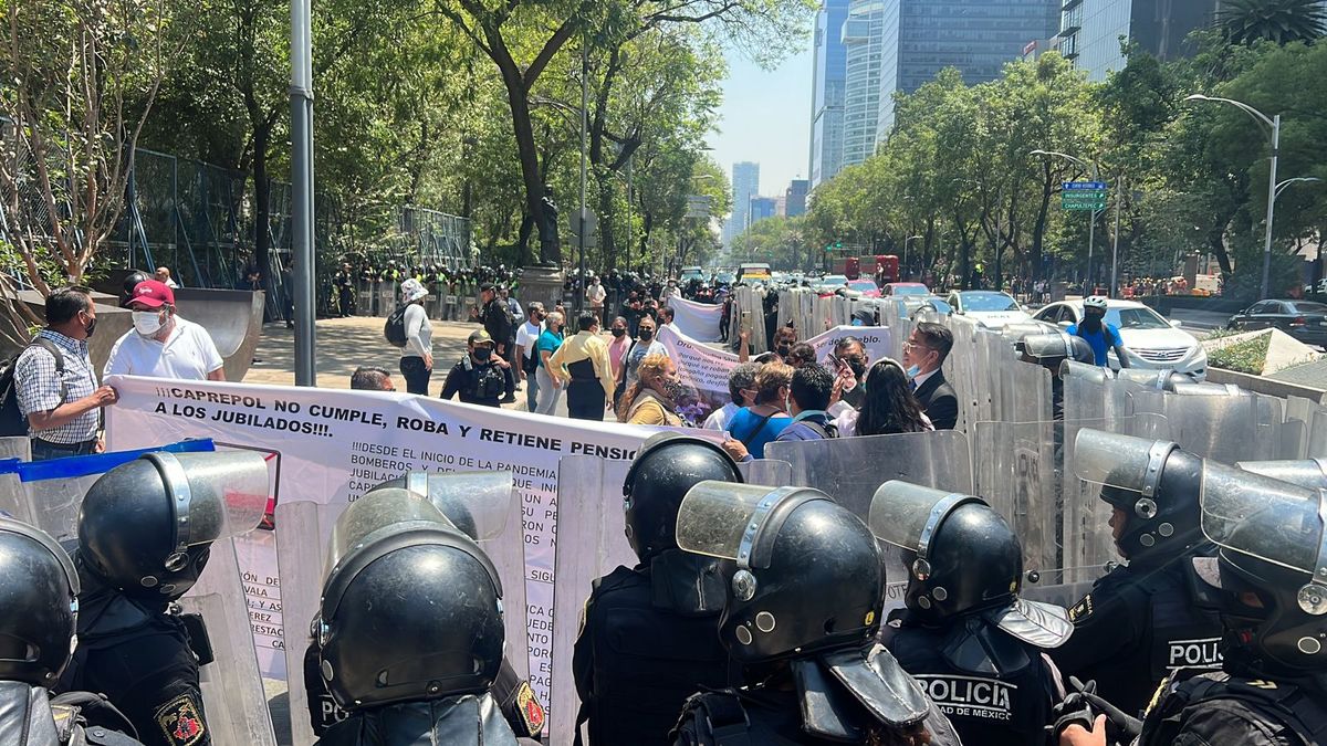 El bloqueo duró cerca de 30 minutos. | Ramón Ramírez