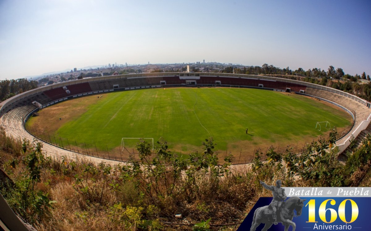 Estadio olímpico Ignacio Zaragoza en Puebla | Andrés Lobato