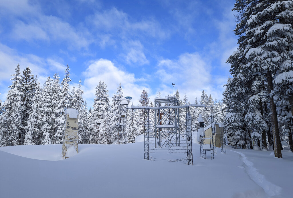 Los habitantes de lugares como California afirmaron dificultades tras la nevada. | AP