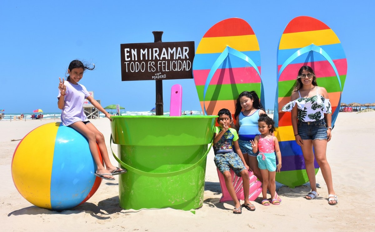 Playa Miramar fue el destino más visitado en Tamaulipas durante Semana Santa.