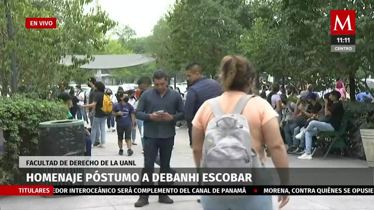 La UANL realiza homenaje póstumo a Debanhi Escobar