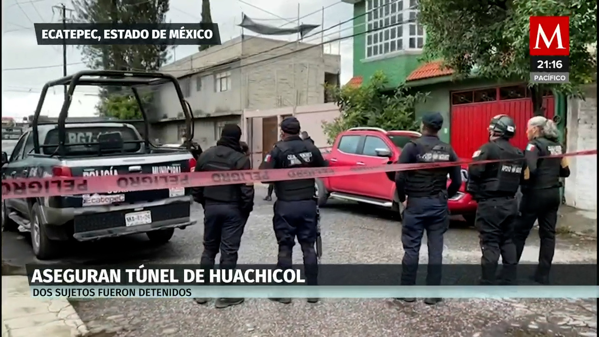 En vivienda de Ecatepec descubren túnel para robar gasolina