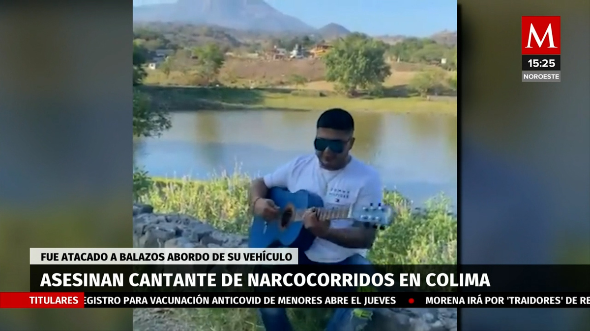 Asesinan a cantante de corridos en Colima