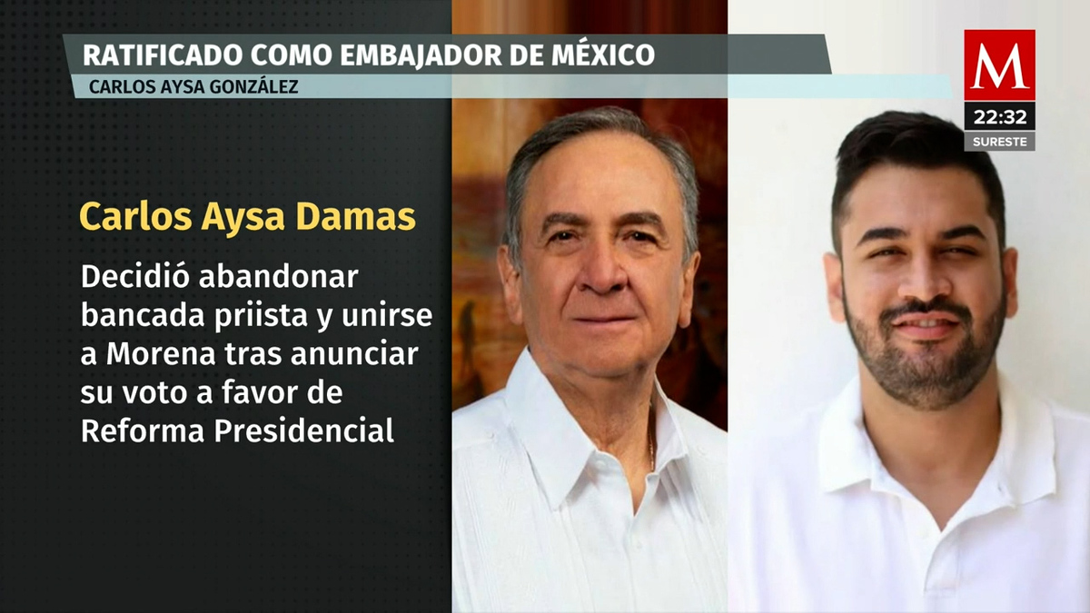 Comisiones del Senado ratifican a Carlos Aysa como embajador