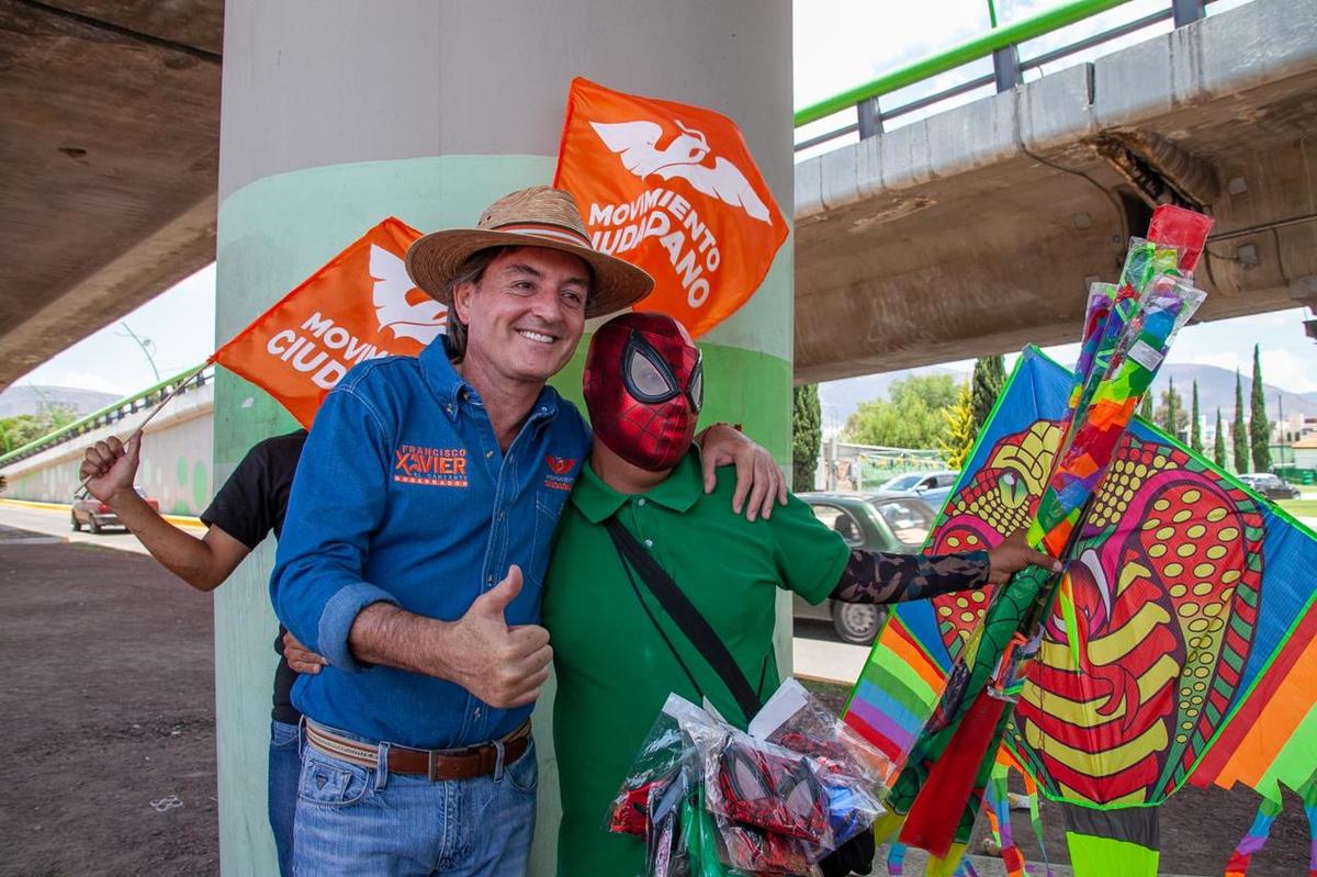 Francisco Xavier Berganza, candidato de Movimiento Ciudadano (Cortesía)