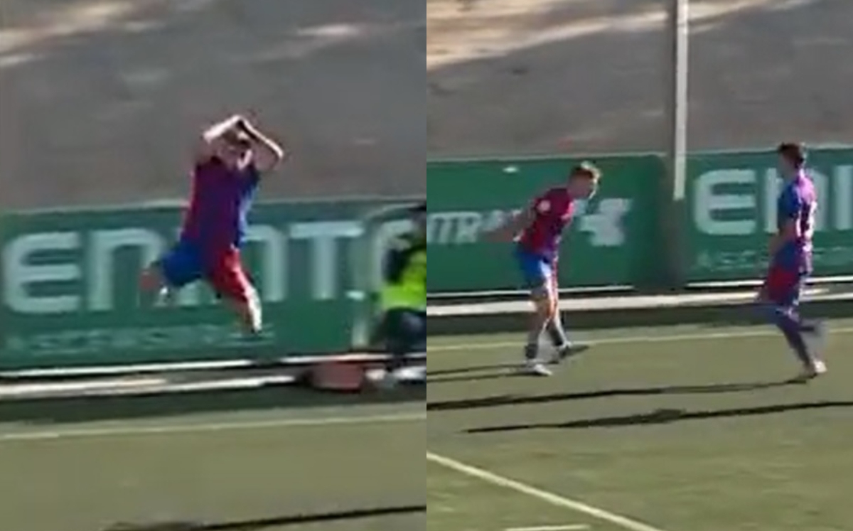 Jugador celebra al estilo Cristiano Ronaldo; Barcelona lo censura (Especial)