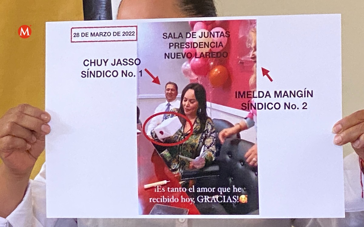 PRD exige investigación a Carmen Lilia Canturosas, alcaldesa de Nuevo Laredo. (Antonio Hernández)