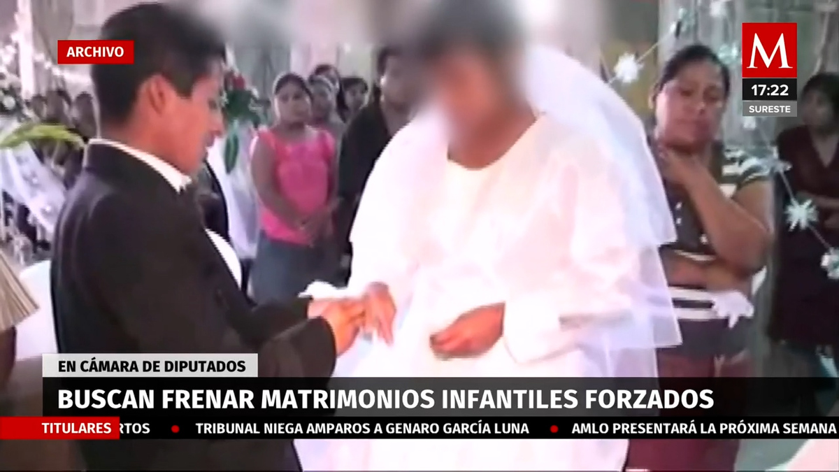 Aprueban dictamen para frenar el matrimonio infantil forzado