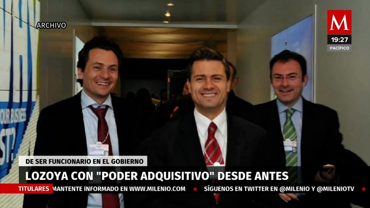 Desde antes de ser funcionario, Lozoya ya tenía alto poder adquisitivo