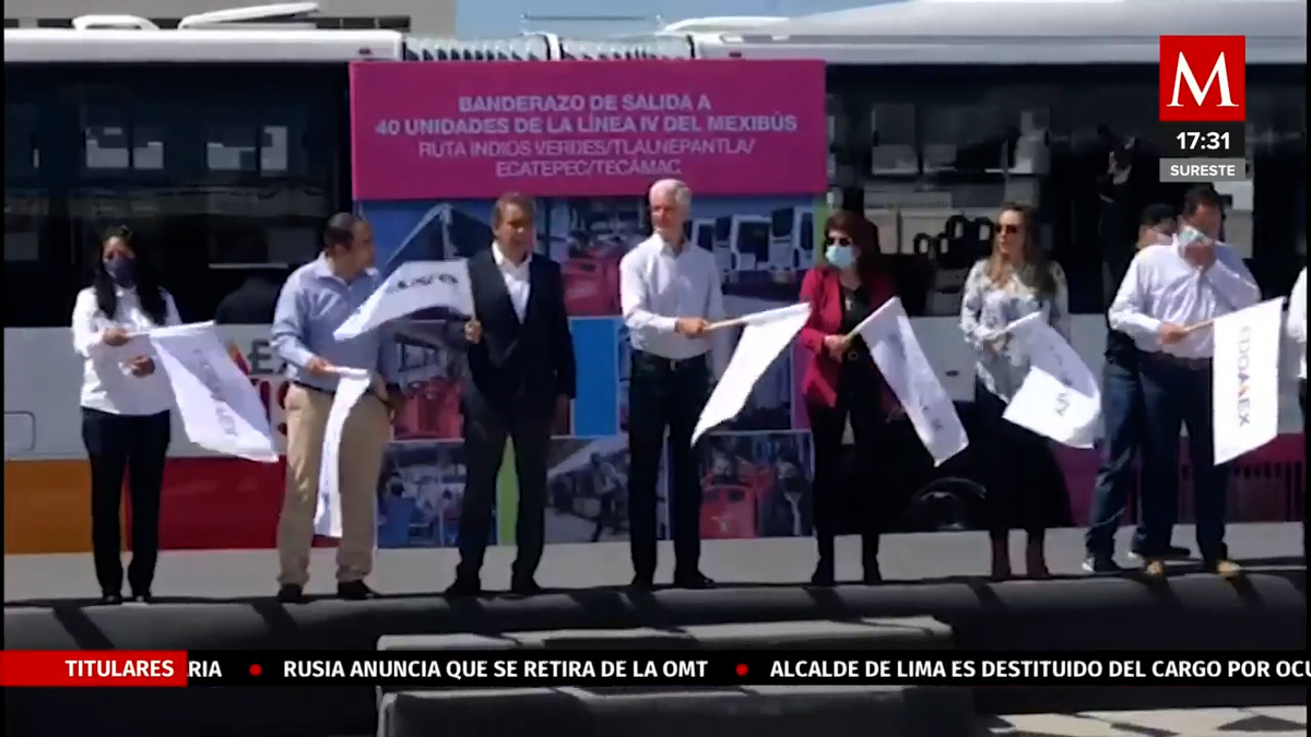 Edomex refuerza Mexibús con 40 nuevas unidades para la Línea 4