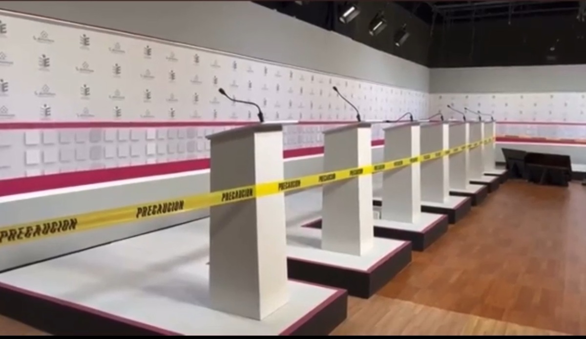 El debate en Oaxaca fue cancelado. (Óscar Rodríguez)