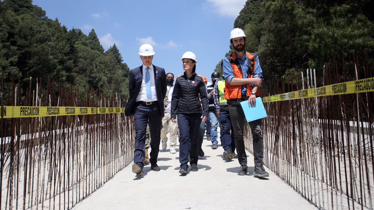 La jefa de Gobierno supervisó la obra | Especial