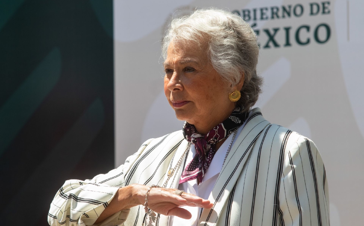 Olga Sánchez Cordero, presidenta de la mesa directiva del Senado. | Cuartoscuro