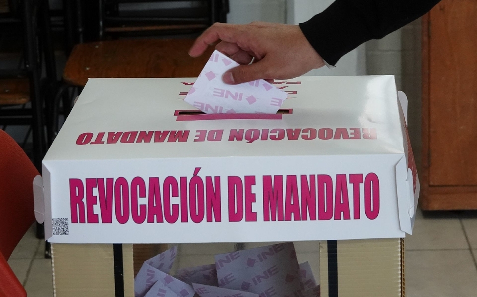 Por poca participación, Tribunal Electoral declara invalidez de la revocación de mandato
