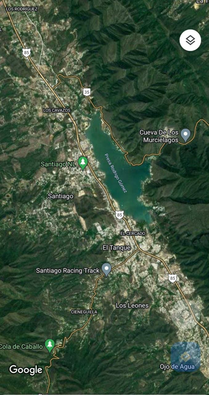 Sismo en Santiago, NL.