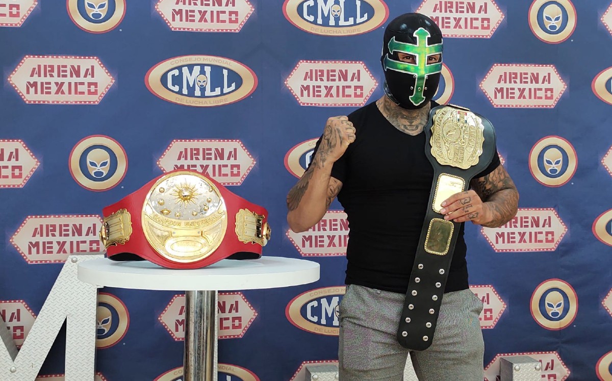Templario, emocionado por estar en el aniversario de la Arena México (CMLL)