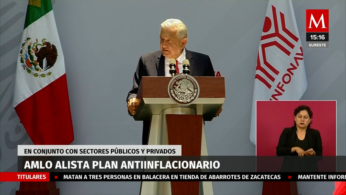AMLO alista plan contra inflación; sectores público y privado