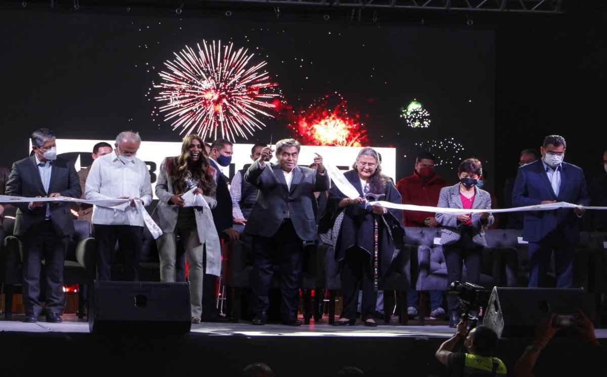 Barbosa inaugura la Feria de Puebla 2022 | Melanie Torres