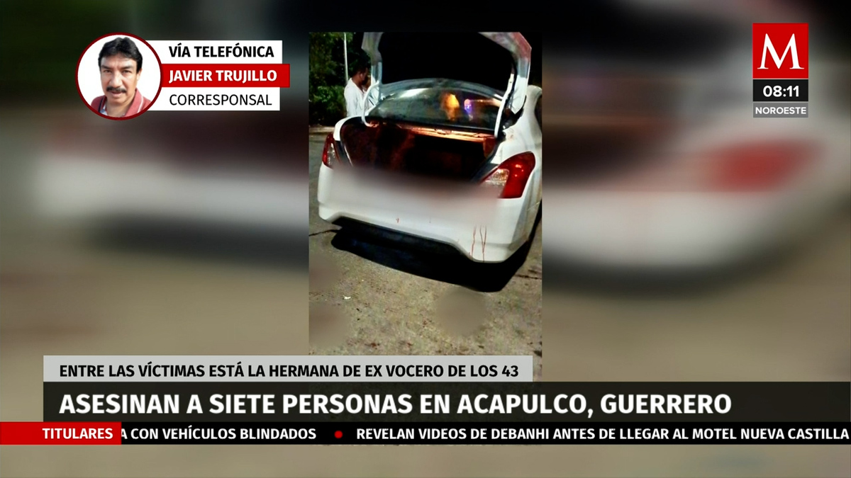 En Acapulco, siete personas fueron privadas de la vida