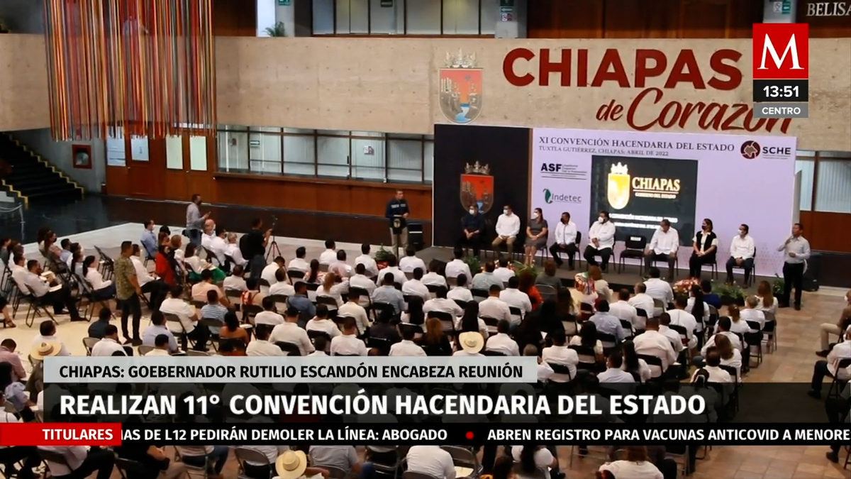 En Chiapas, realizan la 11° convención hacendaria