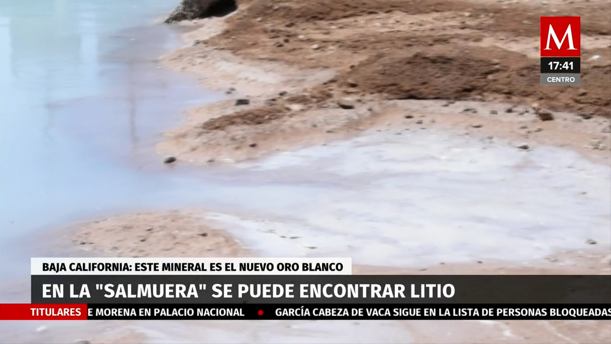 Se puede extraer litio de el agua "Salmuera" en Baja California