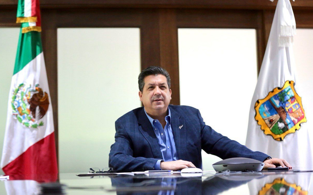 El gobernador de Tamaulipas, Francisco Javier García Cabeza de Vaca, en una reunión. | Cuartoscuro