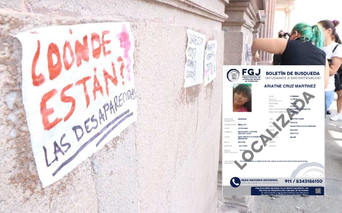 Localizan a joven desaparecida en Ciudad Victoria