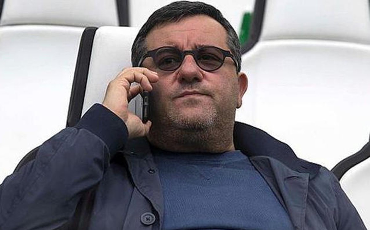 Mino Raiola, representante de futbolistas (AFP)